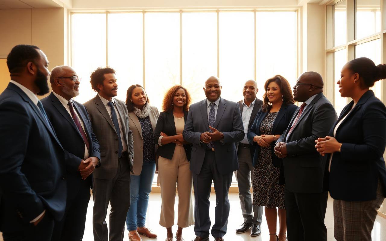 Georgia community and church leaders gathered in conversation